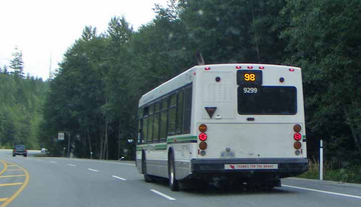 BC Transit Whistler NovaBus LFS 9299